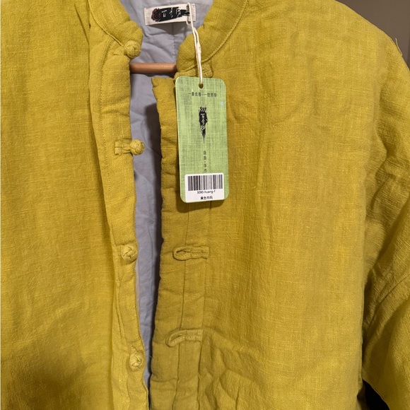 Women's Lime Green Quilted Jacket - Picture 7 of 7